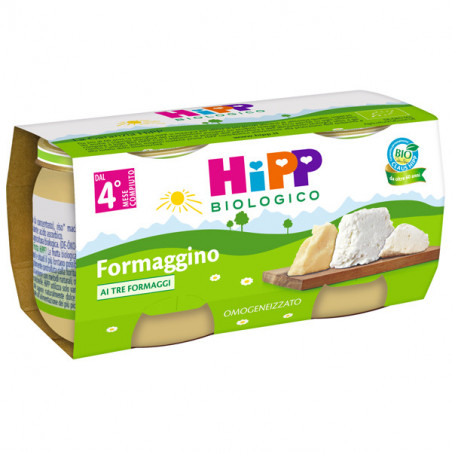 HIPP OMO FORMAGGINO 3FORM.GR.80X2