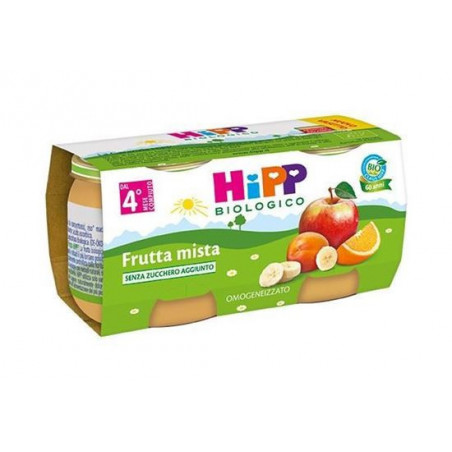 HIPP OMO FRUTTA MISTA GR.80X2