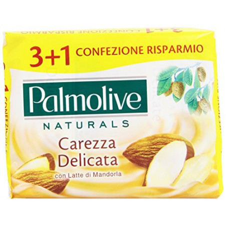 PALMOLIVE SAPONE LATTE MANDORLA 3+1