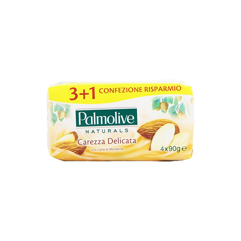 PALMOLIVE SAPONE LATTE MANDORLA 3+1