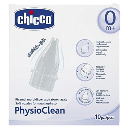 CHICCO RICAMBI MORB PHYSIOCLEAN x10