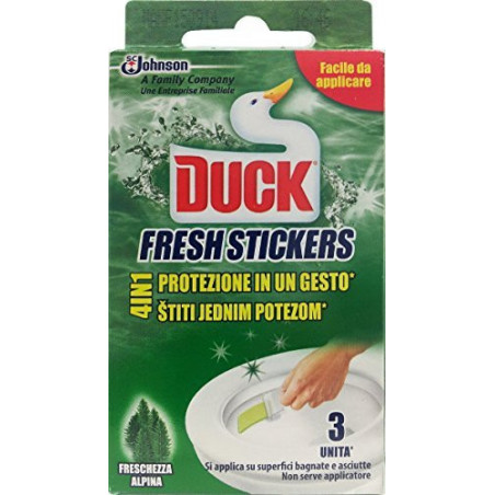 DUCK FRESH STICKERS PINO LIME X3
