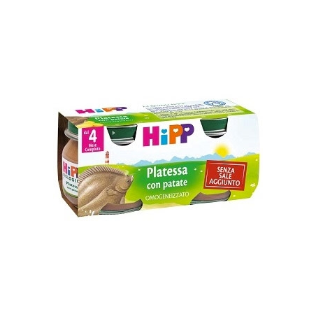 HIPP OMO PLATESSA C PATATE GR.80X2