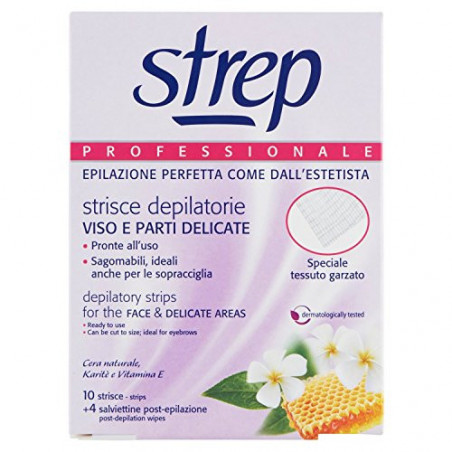 STREP STRISCE DEPIL.VISO X10