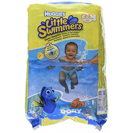 HUGGIES LITTLE SWIMMER TG.2 3 SMALL