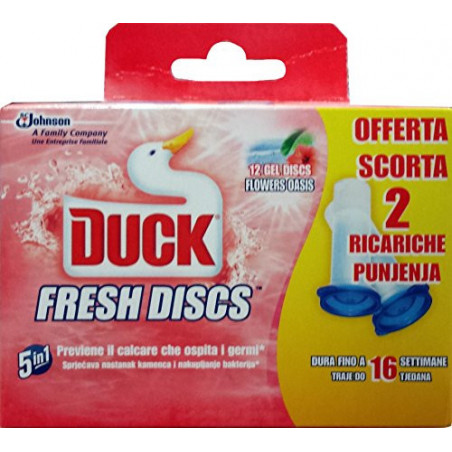 DUCK FRESH DISCS RIC.LAVANDA X2