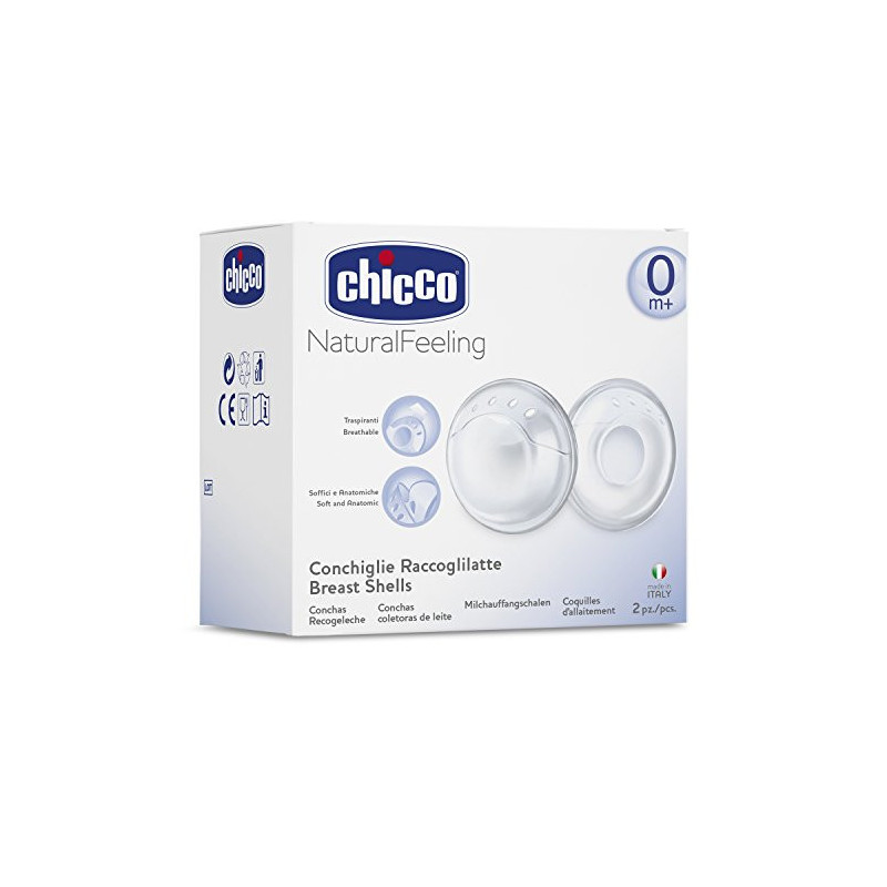 CHICCO CONCHIGLIE RACCOGLILATTE X2