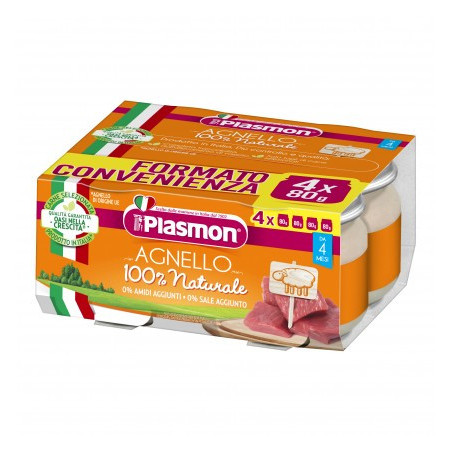 PLASMON OMO AGNELLO GR.80X4