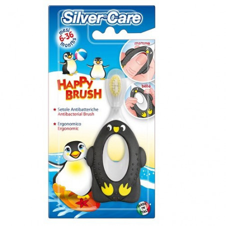 SILVER CARE SPAZZ HAPPY BRUSH 6 36M