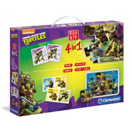 EDUKIT 4IN1 NINJA TURTLES (E)