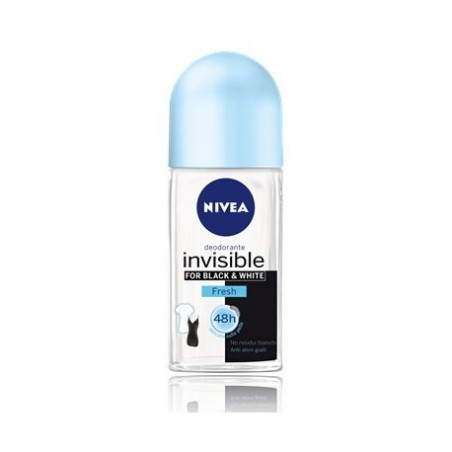 NIVEA DEO ROLL ON INV.B&W FRESH 50ML