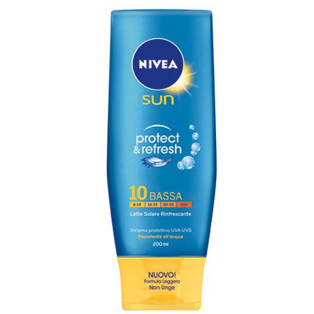 NIVEA SUN LATTE SOL.PRO&BRO FP10 200ML