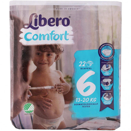 LIBERO COMFORT TG.6 13-20KG X22