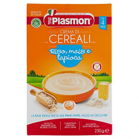 PLASMON CREMA MAIS&TAPIOCA GR.230(E)