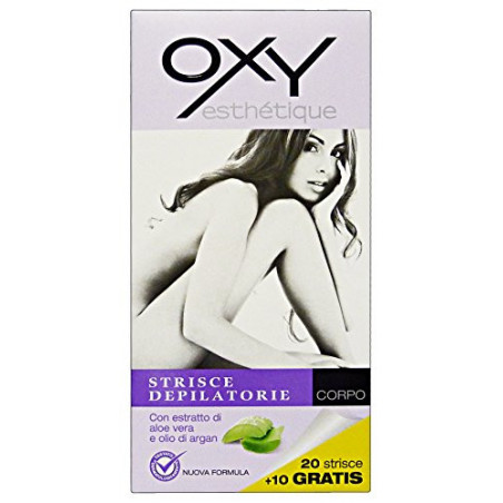 OXY STRISCE DEPIL.CORPO TRASP.20+10