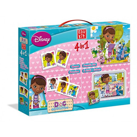 EDUKIT DOC 4IN1MC STUFFIN (dott.peluche)