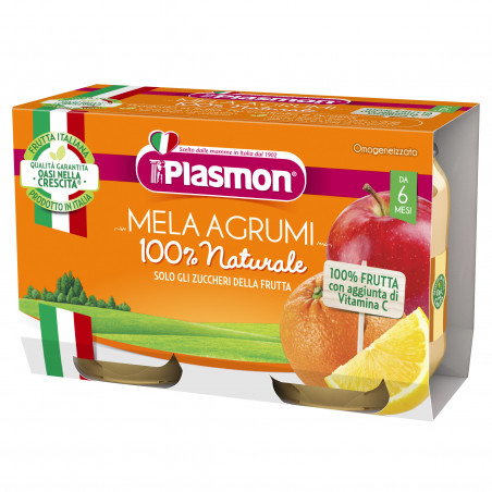 PLASMON OMO MELA AGR  GR.104X2(E)