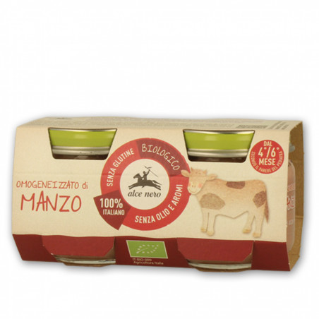 ALCE NERO OMO MANZO BIO  80X2