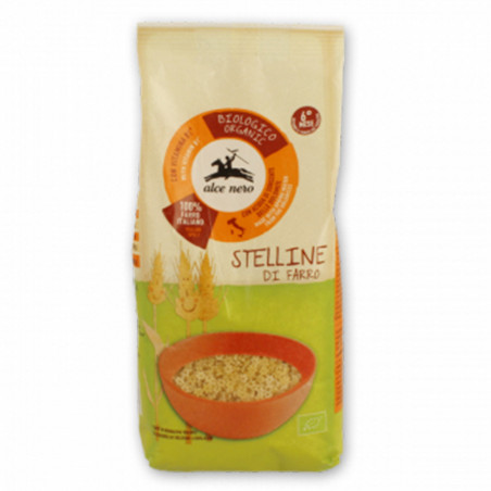 ALCE NERO PASTINA STELLINE D FARRO 500GR