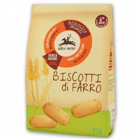 ALCE NERO BISCOTTI FARRO 250GR