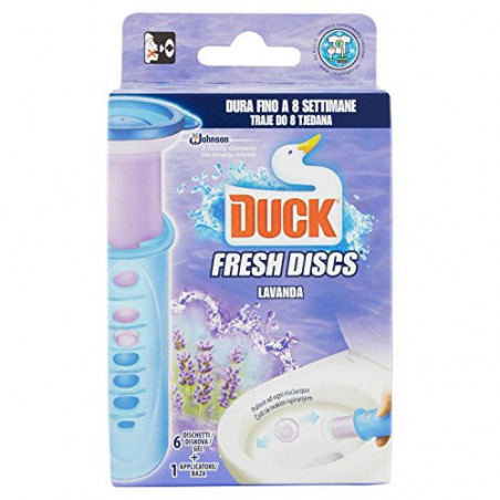 DUCK FRESH DISCS BASE WC 36ML LAVANDA