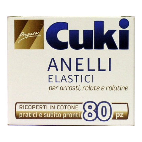 CUKI ANELLI ELASTICI PER ARROSTO X80