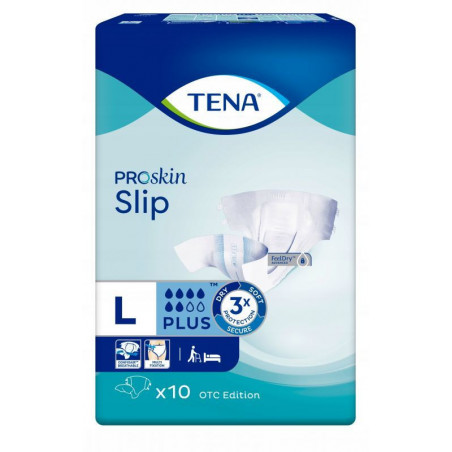 TENA SLIP PLUS CONFIOAIR L X10 710710