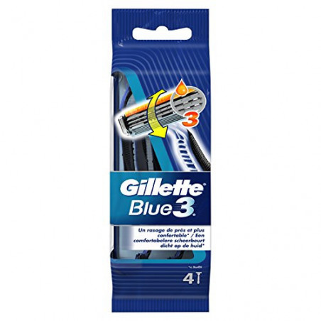 GILLETTE BLUE III X4+2 SENSITIVE