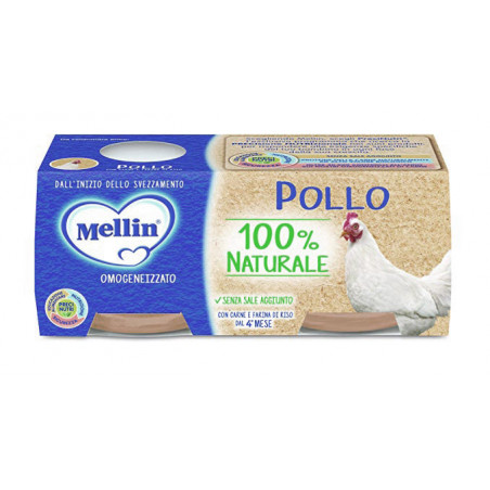 MELLIN OMO POLLO GR.120X2