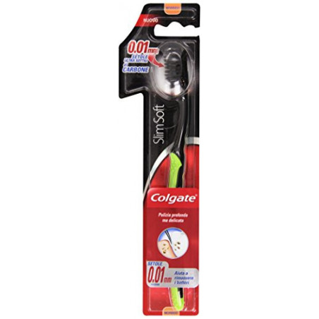 COLGATE SPAZZ SLIM SOFT CARBON