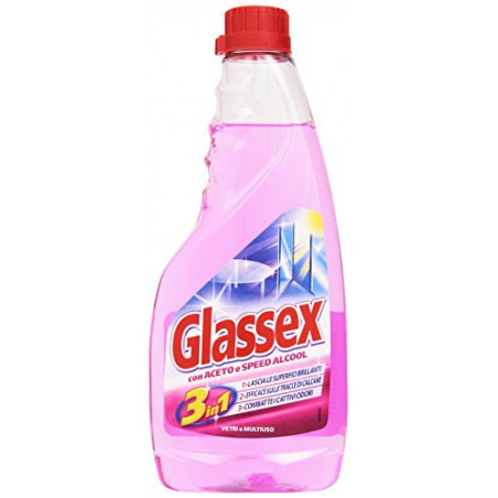 GLASSEX VETRI E MULTIUSO ACETO RIC.500ML