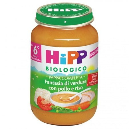 HIPP PAPPA PRONTA VERD POL RISO 190GR