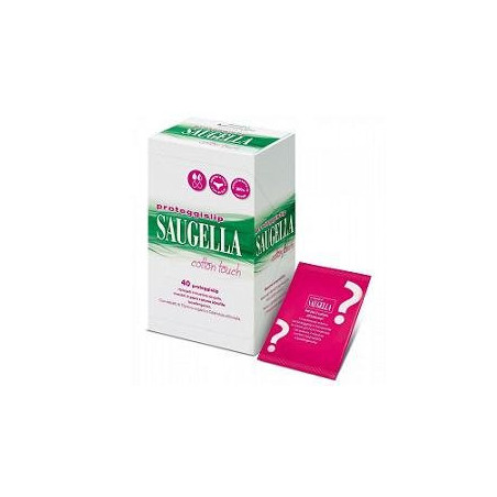 SAUGELLA PROT.SLIP COTTON TOUCH.X40