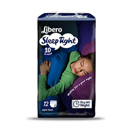 LIBERO SLEEP TIGHT TG.10 35-60KG X12(E)