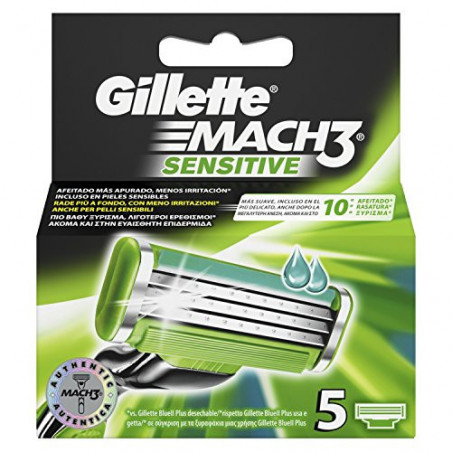 GILLETTE MACH3 LAME RIC.SENS.X5