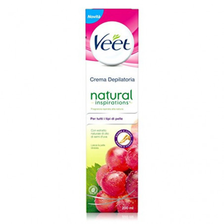 VEET CR.DEPIL.OLIO SEMI D'UVA 200ML