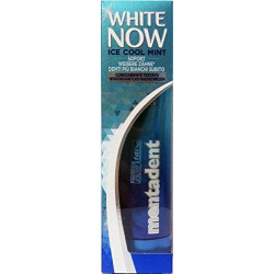 MENTADENT DENT WHITE NOW...