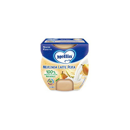 MELLIN MERENDA LATTE PERA 100X2