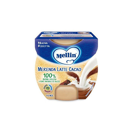 MELLIN MERENDA LATTE CACAO GR.100X2