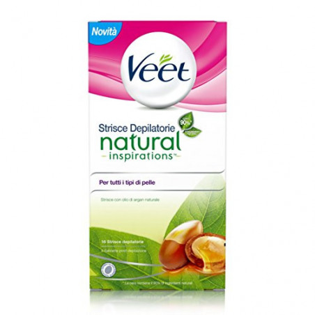 VEET STRISCE DEPIL.CORPO O ARGAN X16