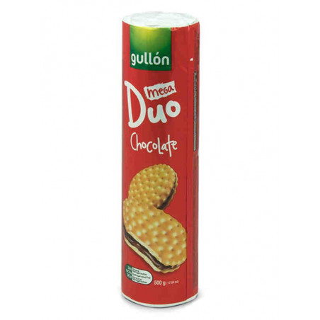 GULLON MEGA DUO TUBO CIOCC.500GR