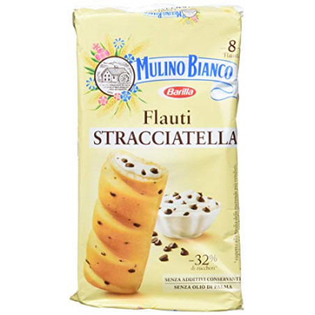 MULINO BIANCO FLAUTI STRACCIATELLA