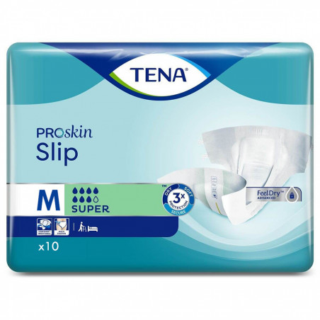 TENA SLIP SUPER MEDIUM X10 711210