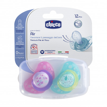 CHICCO SUCCH.AIR GIRL SIL 16 36M+x2(E)