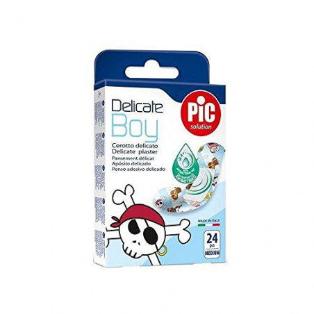 PIC CEROTTO DELICATE AB BOY 19X72MM 24PZ