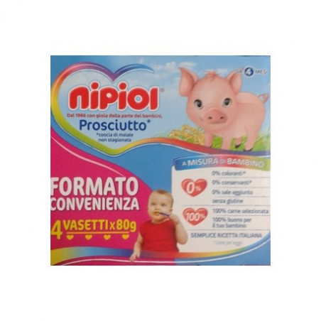 NIPIOL OMO PROSCIUTTO GR.80X4