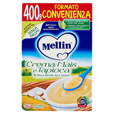 MELLIN CREMA MAIS TAPIOCA 400GR