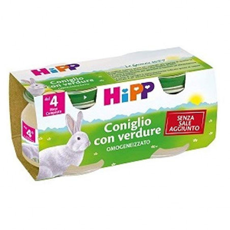 HIPP OMO CONIGLIO C PATATE 80X2