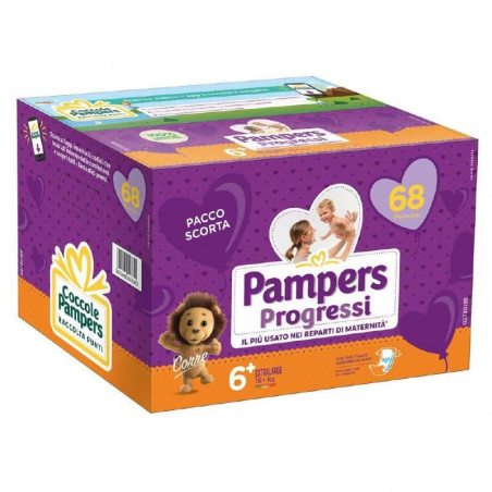 PAMPERS PROGRESSI QUADRI XL