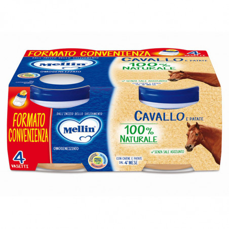 MELLIN OMO CAVALLO PATATE GR.80X4